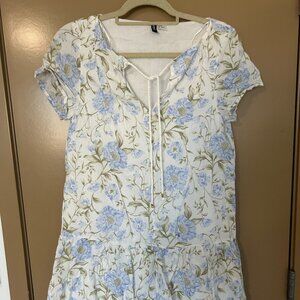 H&M DIVIDED Floral Mini Dress